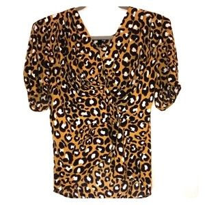 Leopard blouse